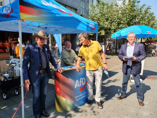 AfD Wahlkampf Kommunalwahlen 2020 NRW AfD Wahlkampf Kommunalwahlen 2020 NRW